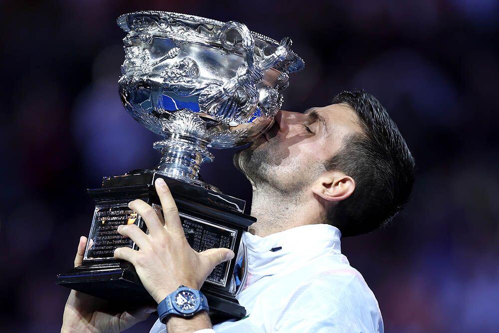 Hublot Novak DJOKOVIČ podesáté ovládl Australian Open